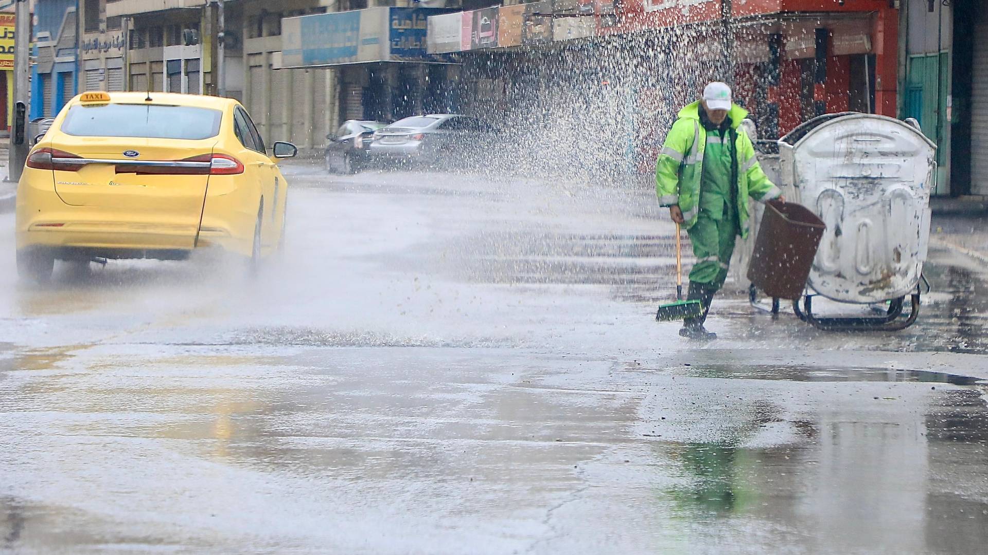 أمطار  في عمان
