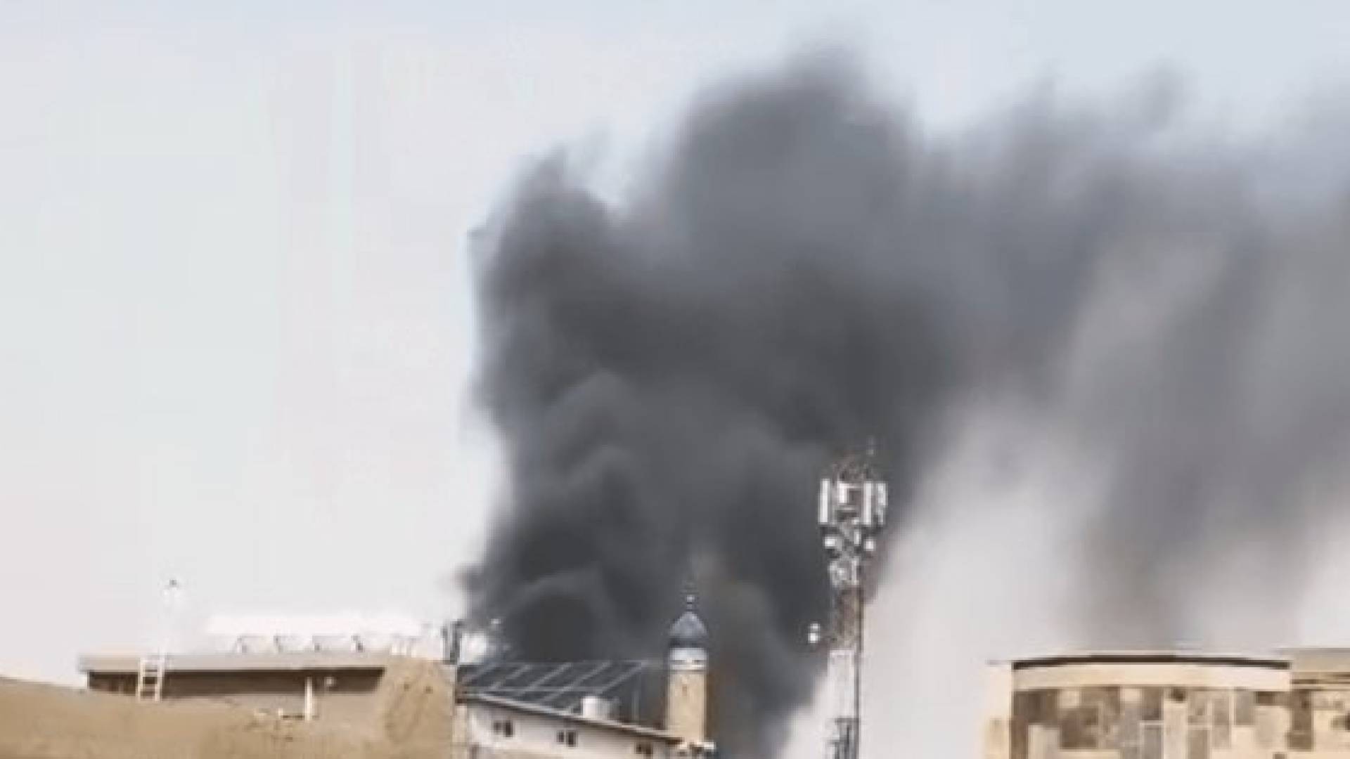 هجوم مسيرة في بغداد