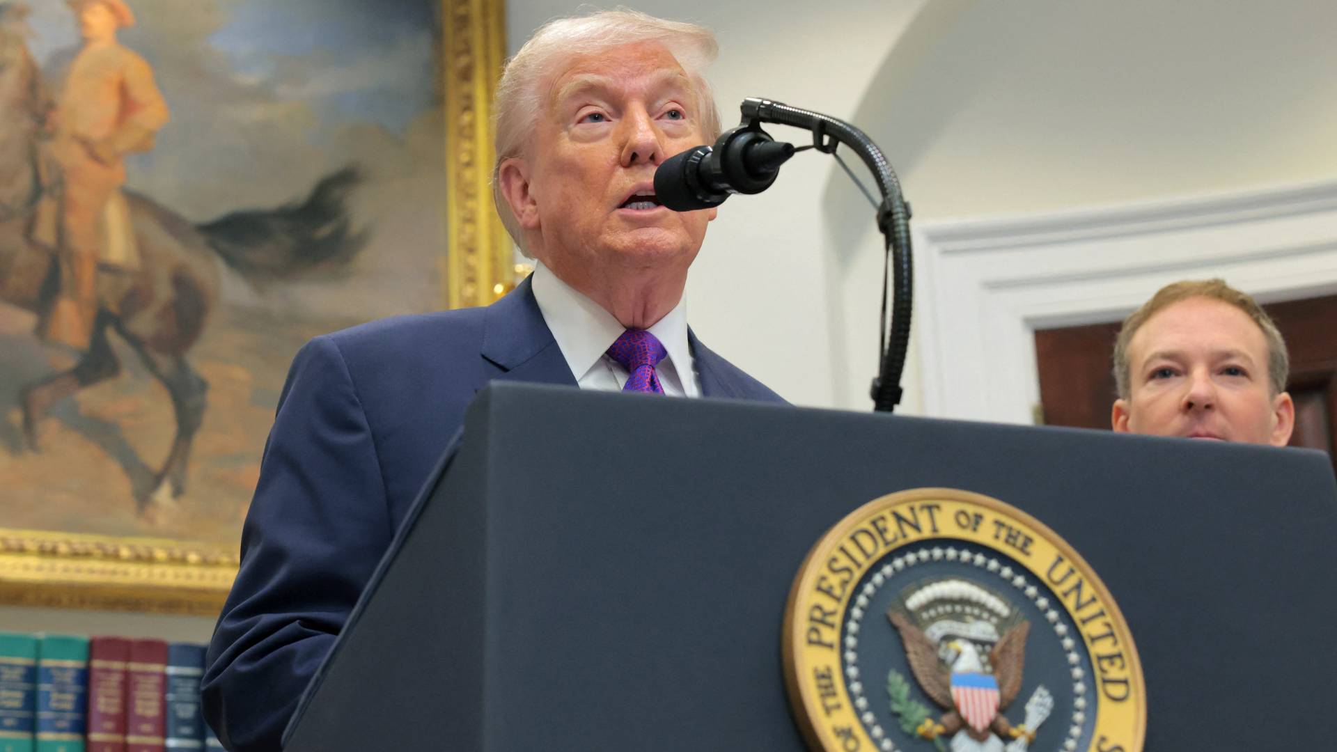 الرئيس الأمريكي دونالد ترمب