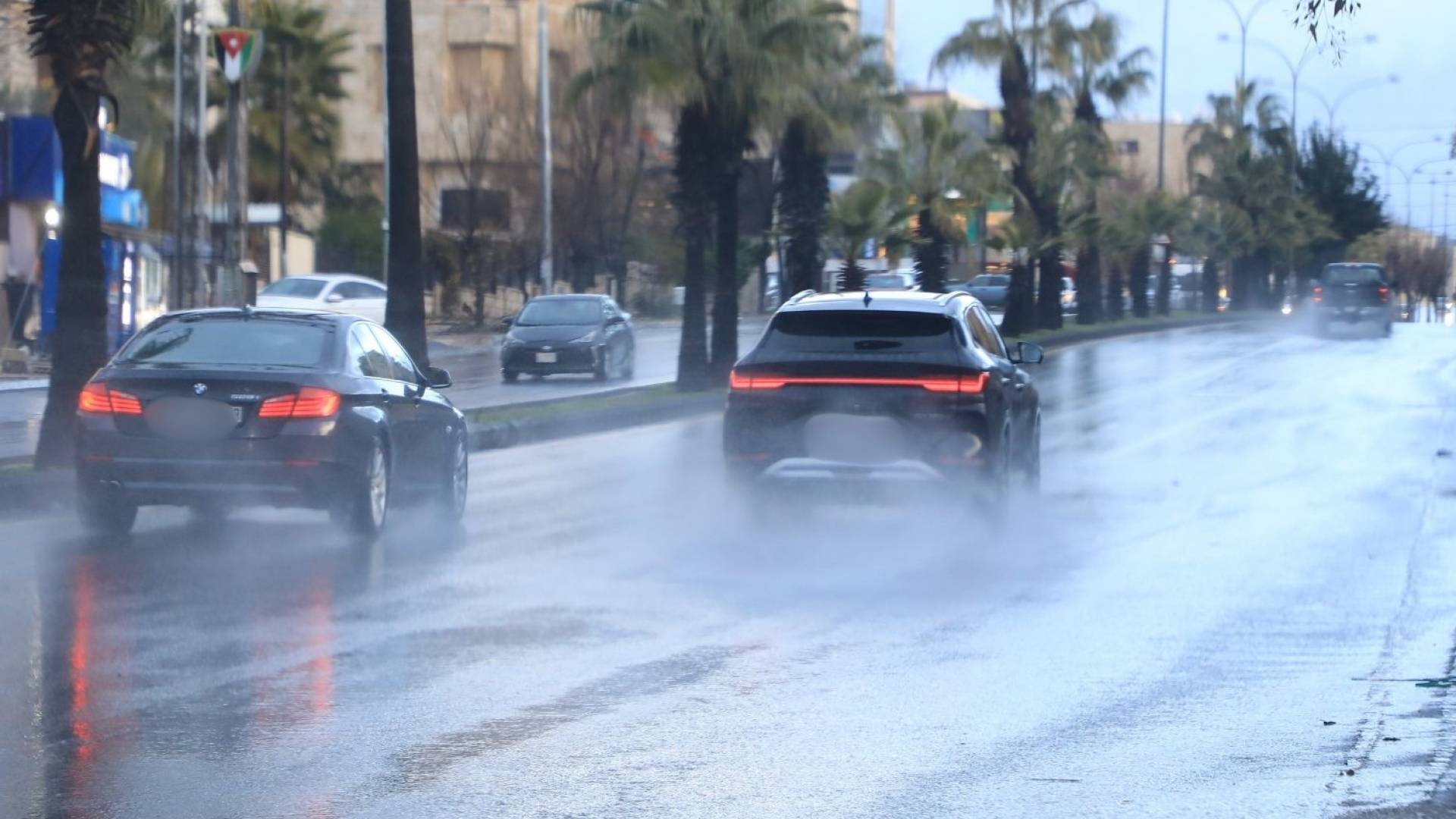 أمطار في العاصمة عمان