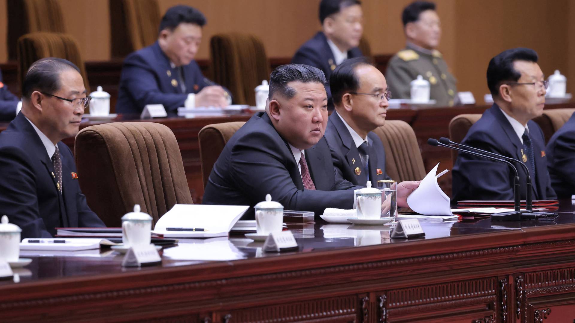 زعيم كوريا الشمالية كيم جونغ أون