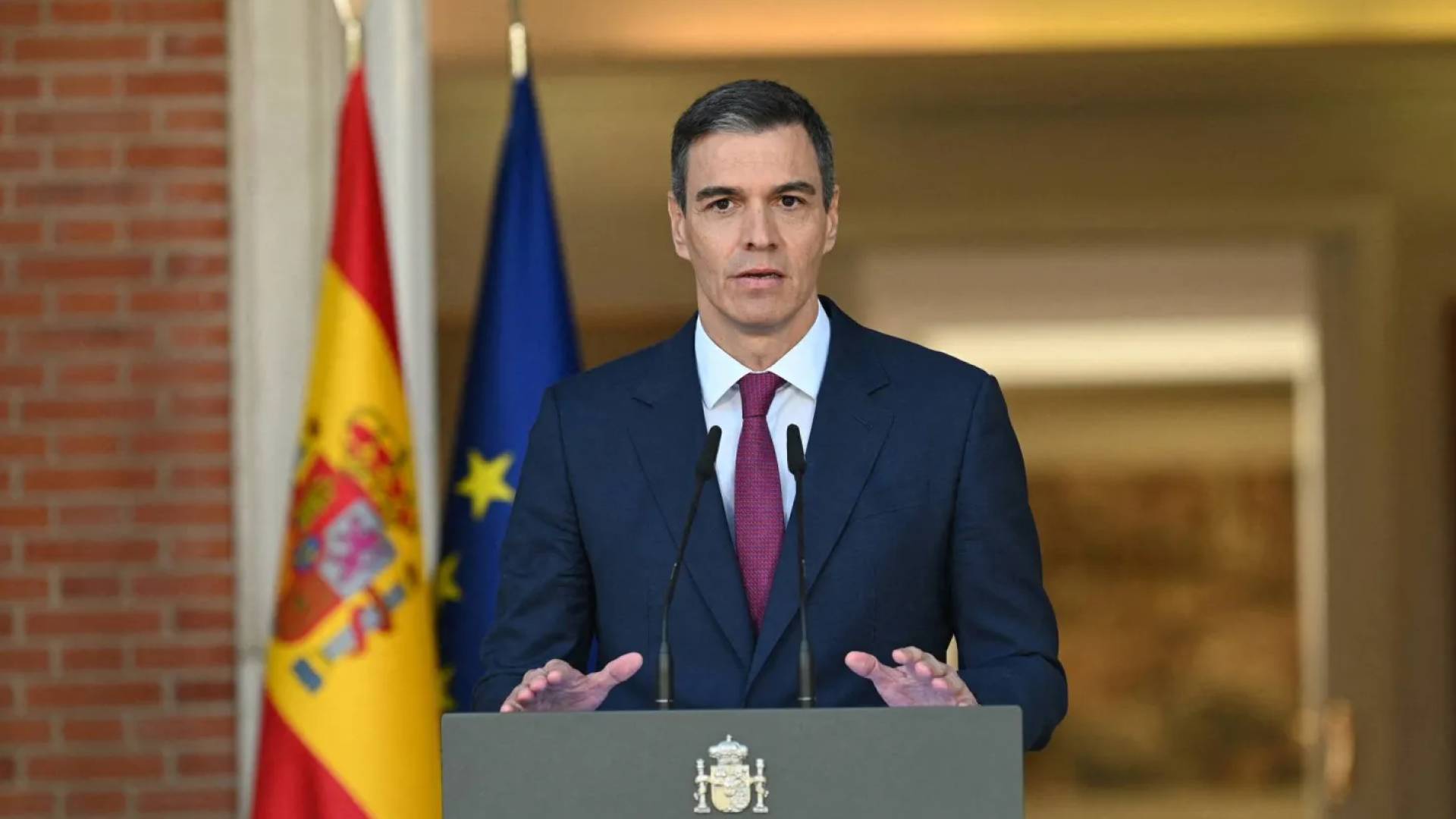 رئيس الوزراء الإسباني، بيدرو سانشيز