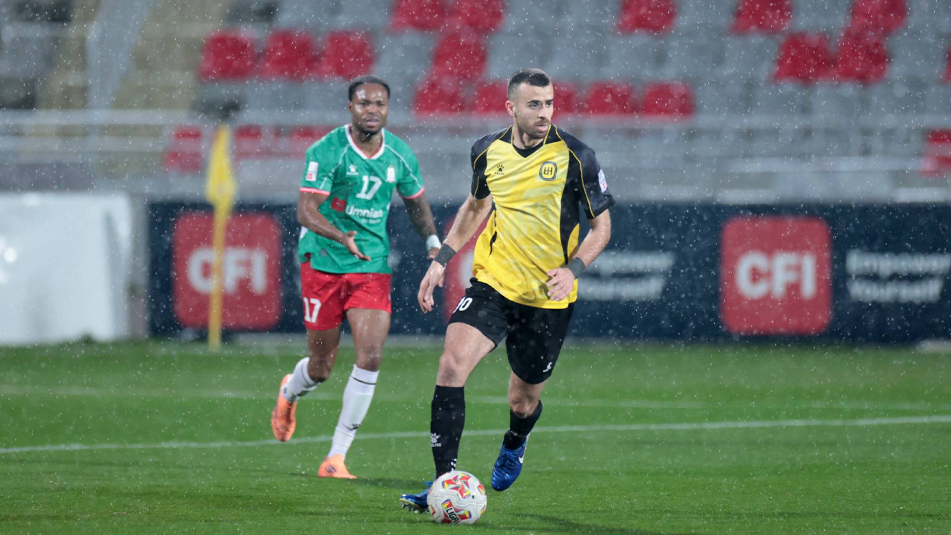 من منافسات دوري المحترفين