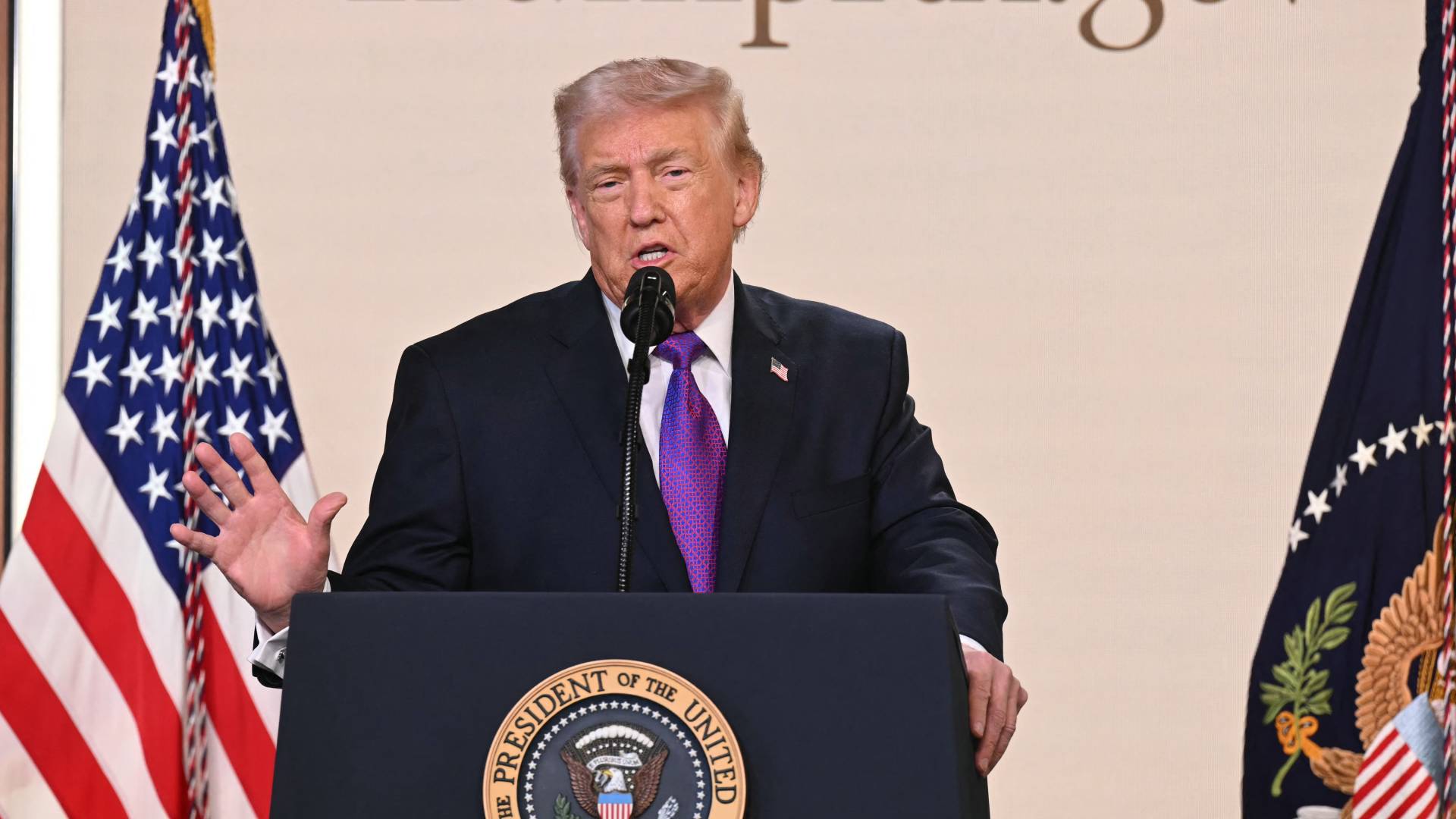 الرئيس الأمريكي دونالد ترمب