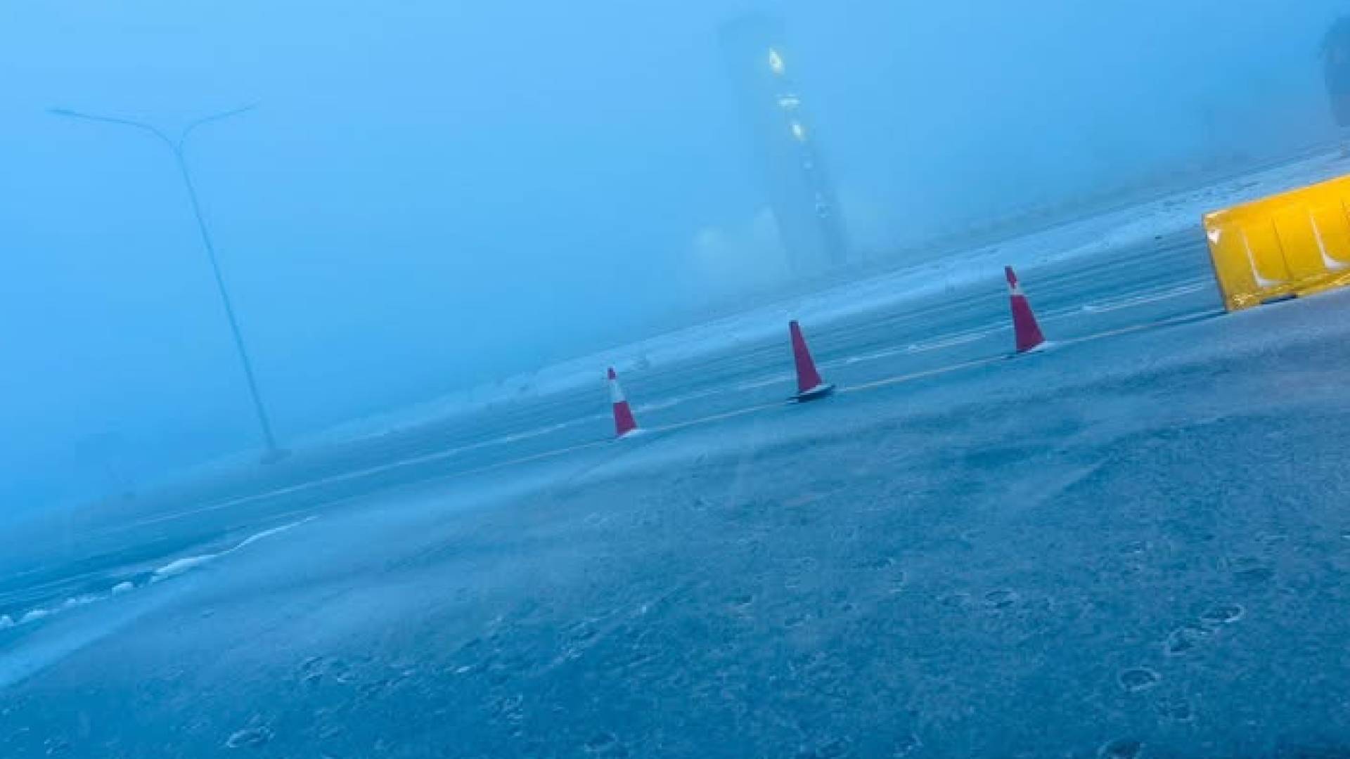 ثلوج في رأس النقب