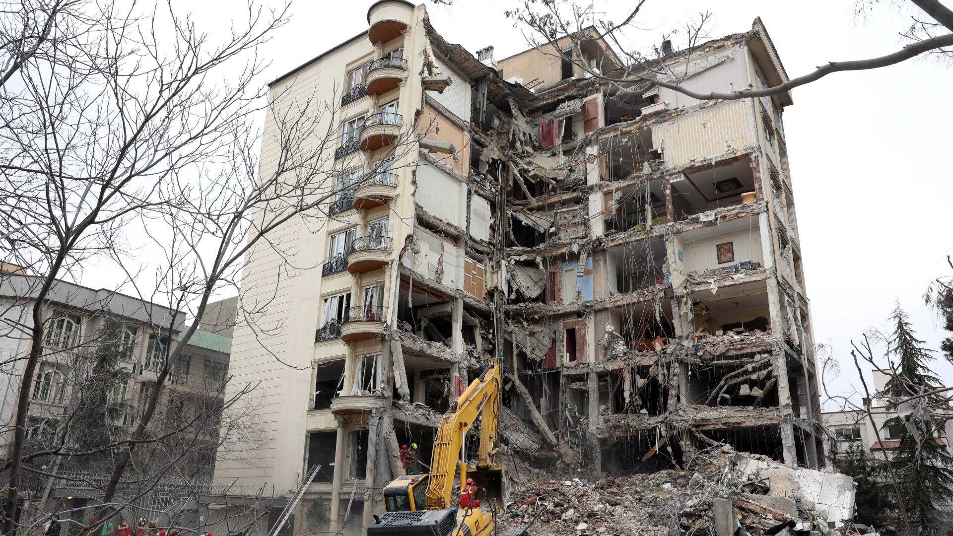 حجم الدمار في إيران