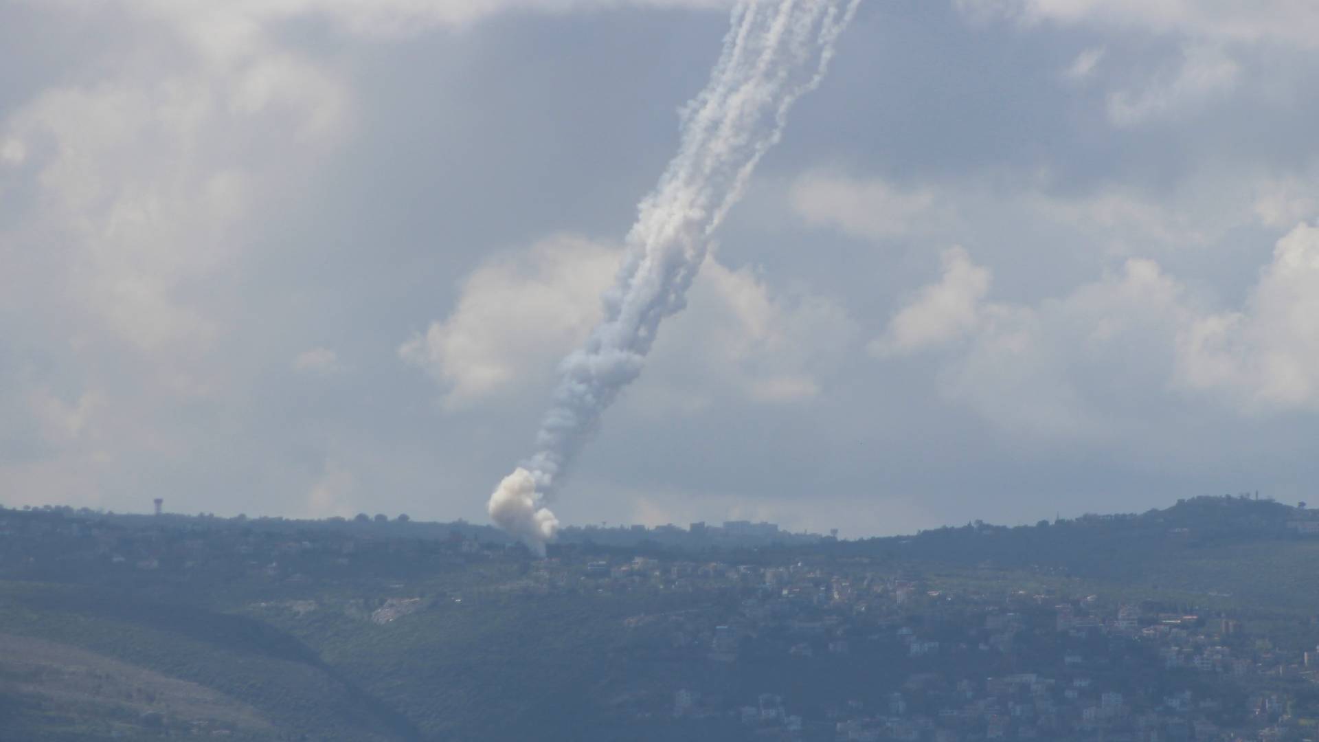 سقوط صاروخ في الأراضي المحتلة