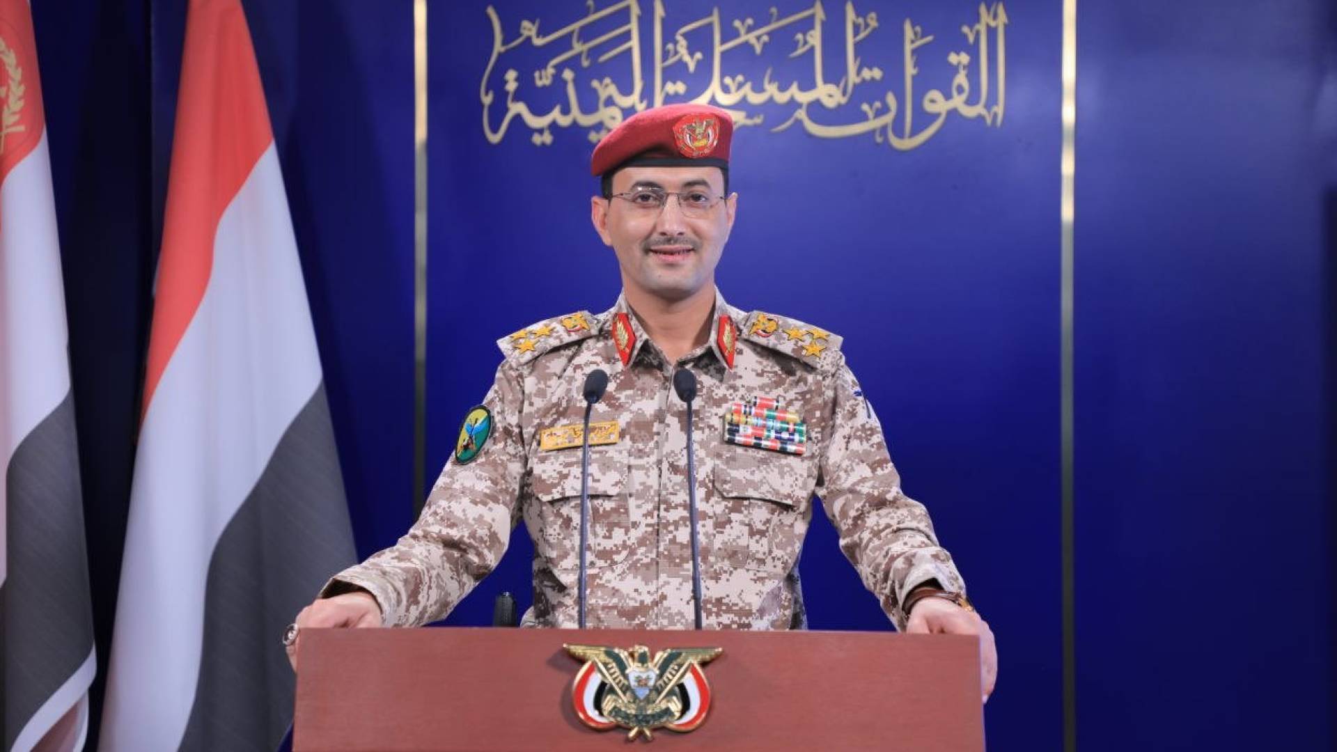 العقيد يحيى سعيد المتحدث بأسم الحوثيين