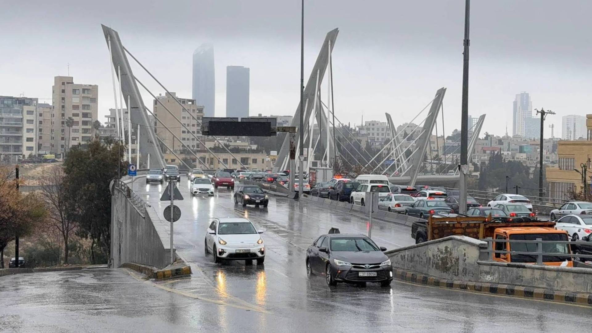 الشتاء في الأردن