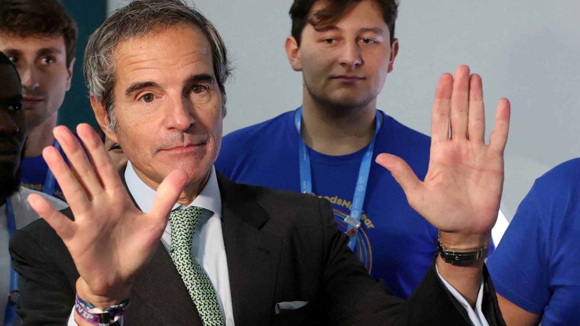 المدير العام لوكالة الدولية للطاقة الذرية رافائيل غروسي