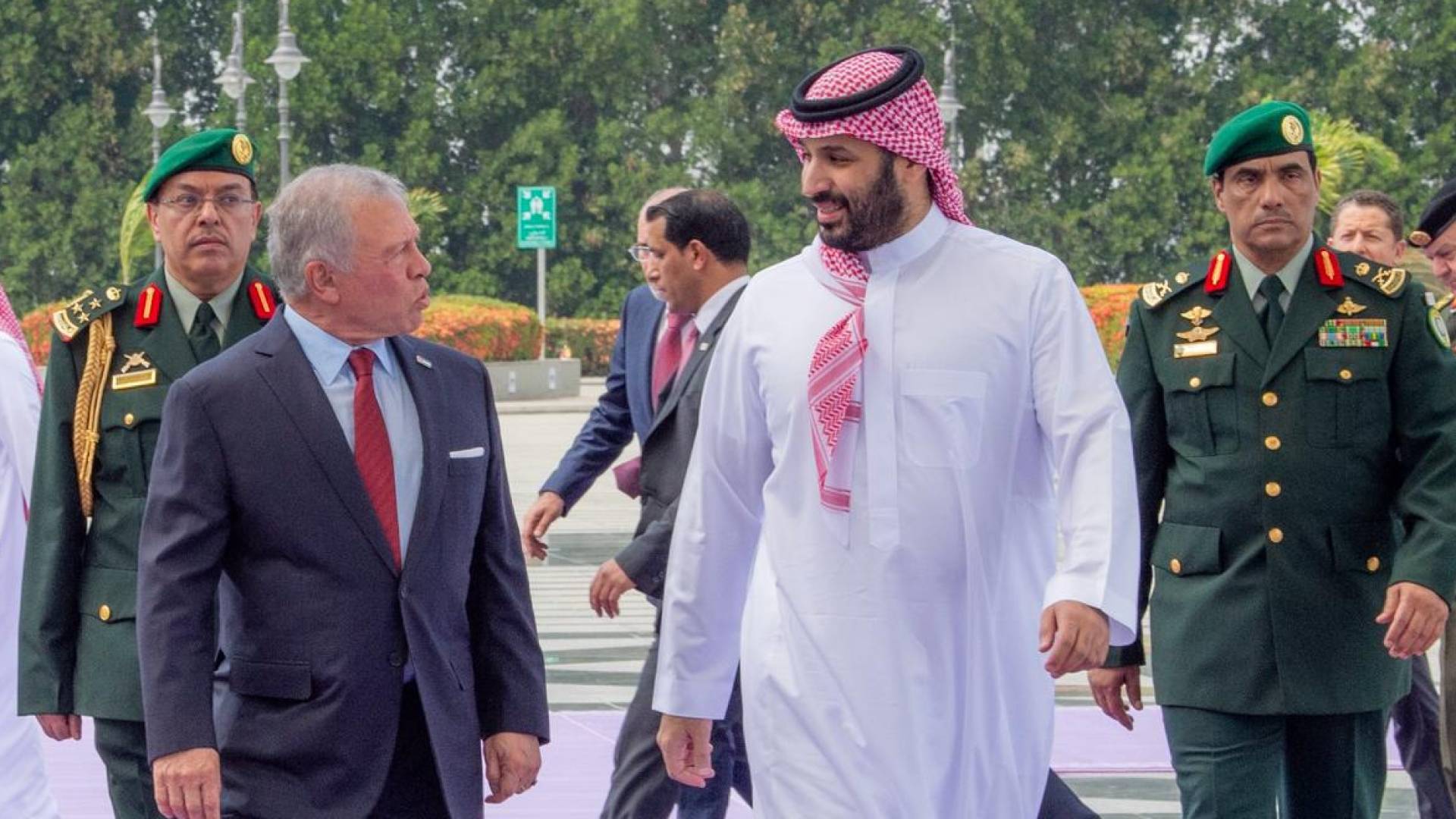 الملك وولي العهد السعودي