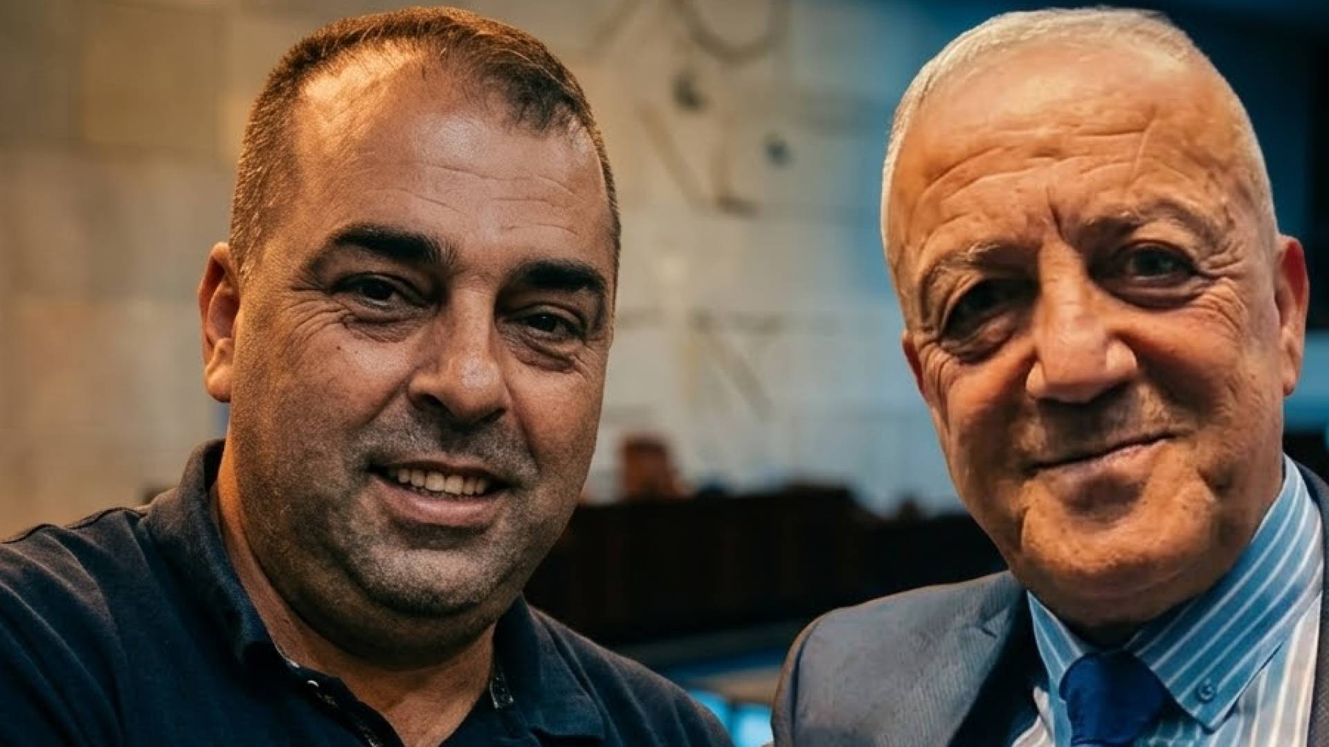 النائبان في الكنيست أكرم حسون وعفيف عيد