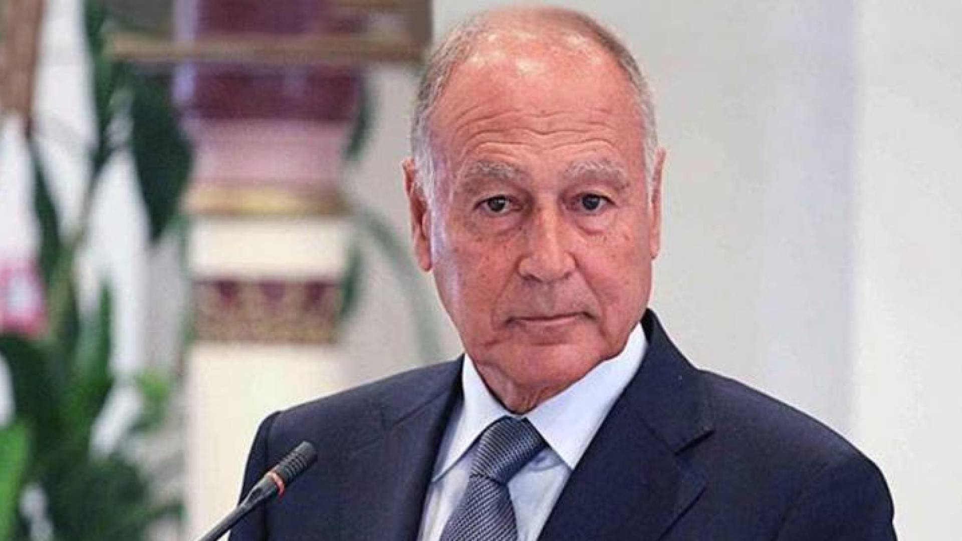 أحمد أبو الغيط الأمين العام لجامعة الدول العربية