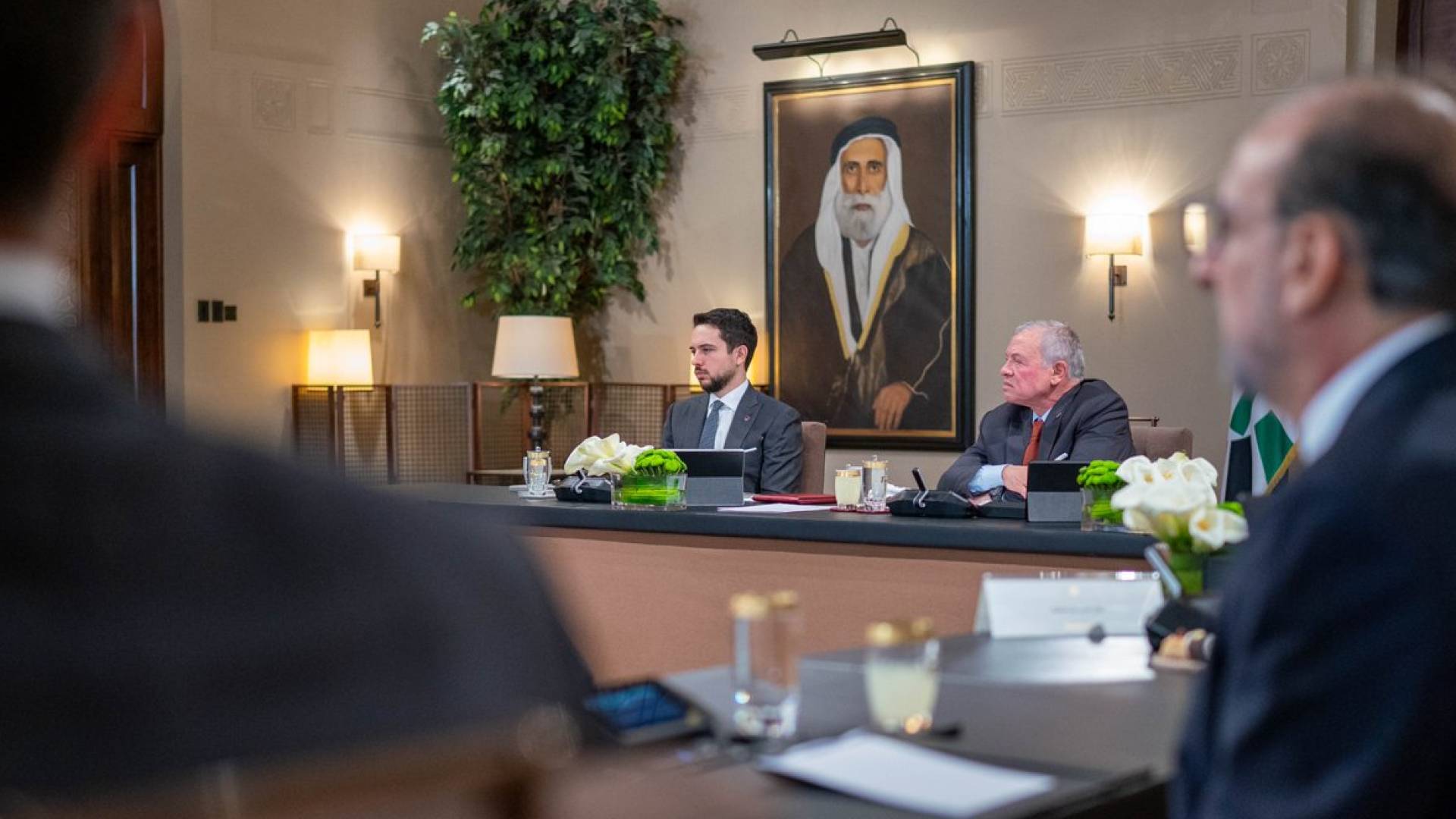 الملك يلتقي أعضاء اللجنة المتخصصة لمتابعة تطوير الجهاز القضائي