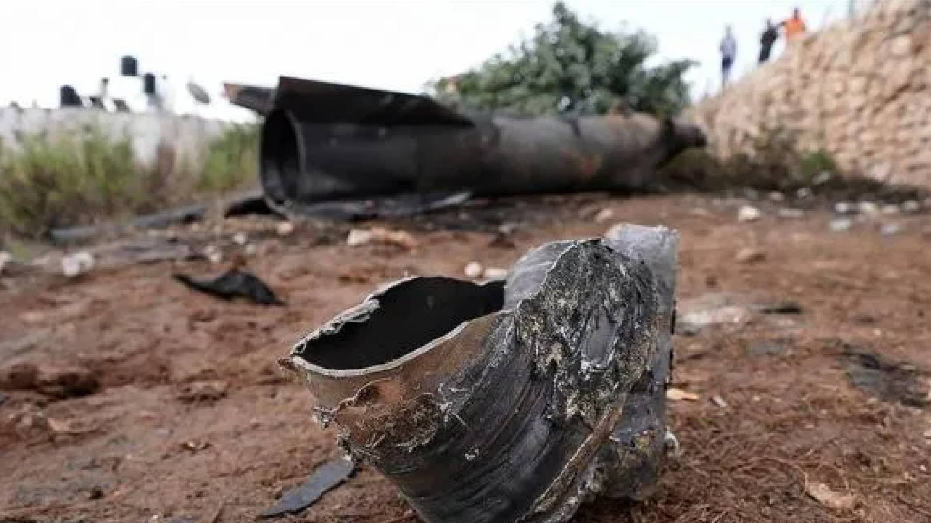 شظايا صاروخ