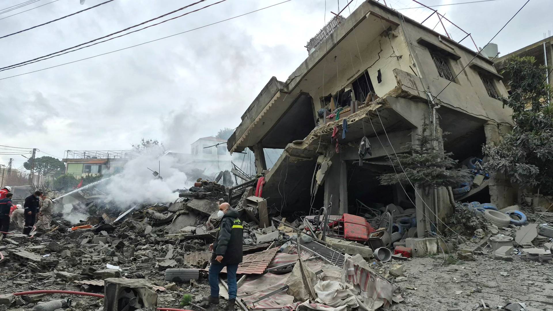 الدمار في لبنان