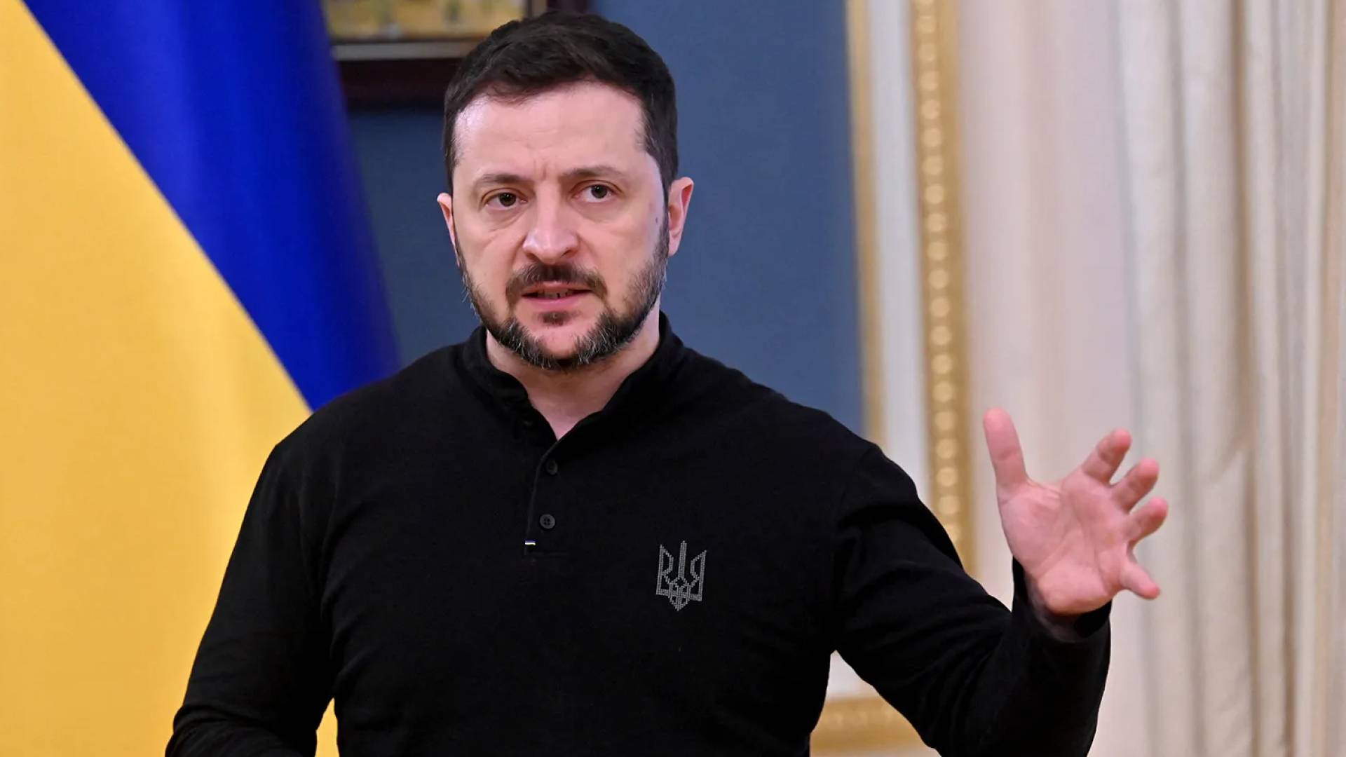 الرئيس الأوكراني فلاديمير زيلينسكي