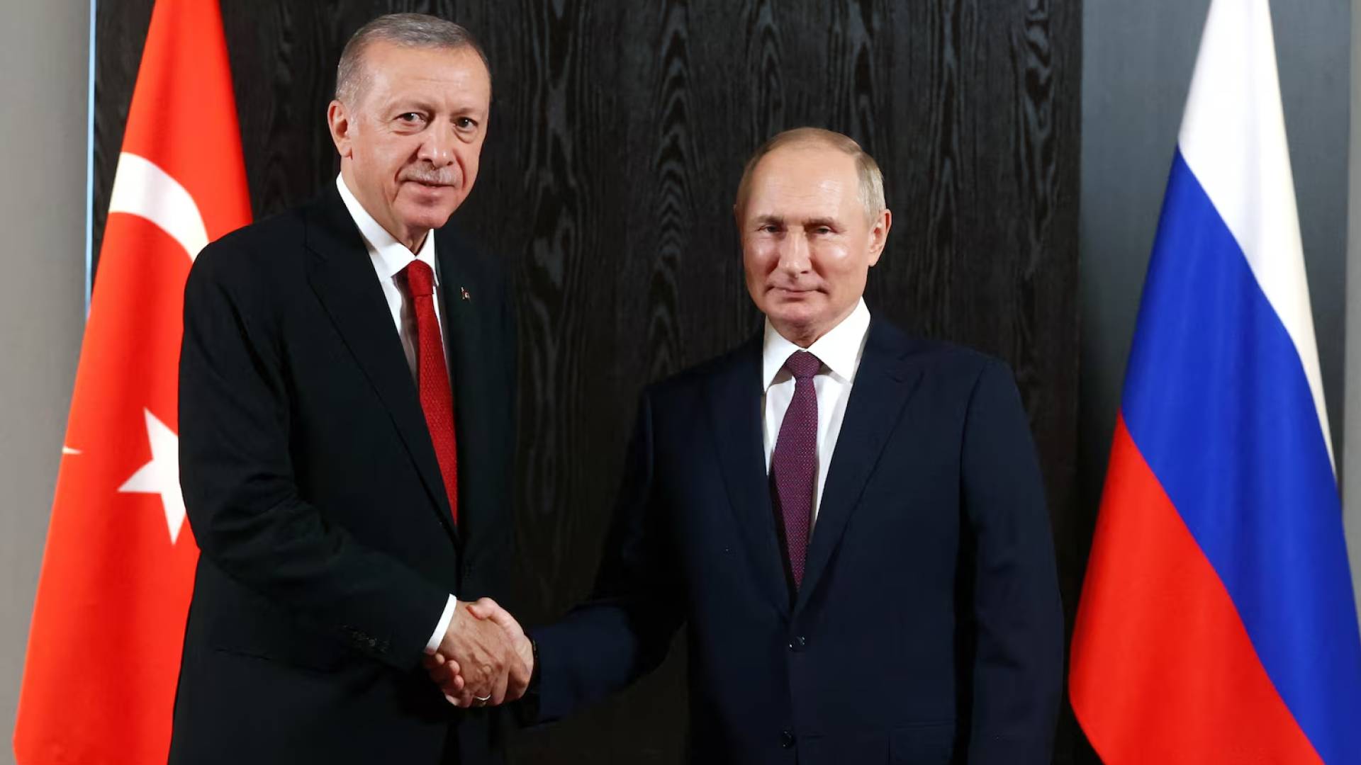 الرئيس التركي رجب طيب أردوغان والرئيس الروسي فلاديمير بوتين