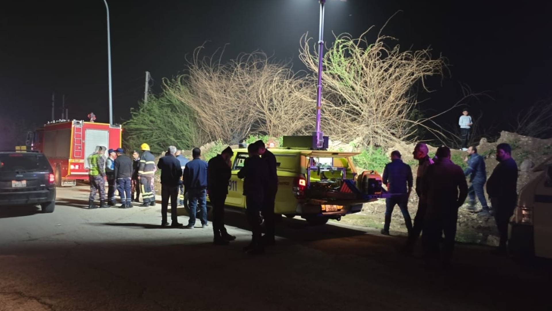 سقوط شظايا في الأغوار الشمالية