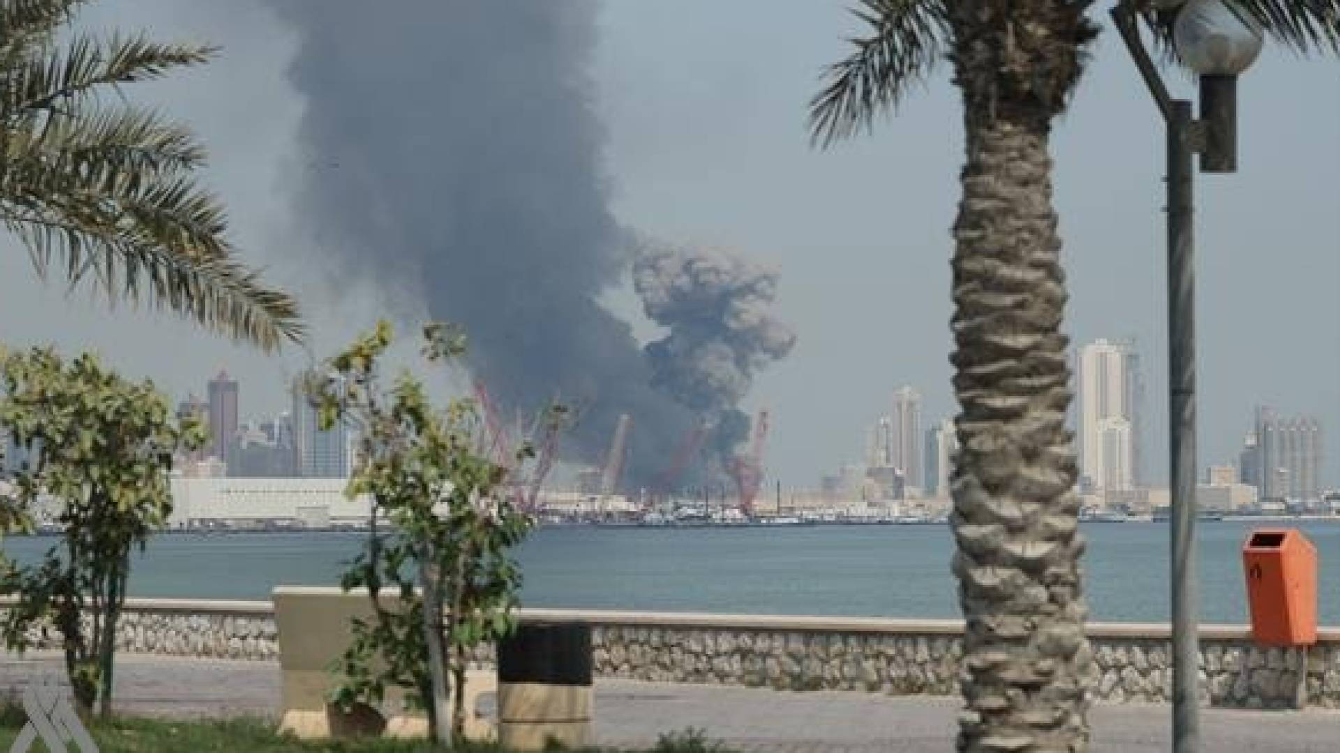 غارة في البحرين