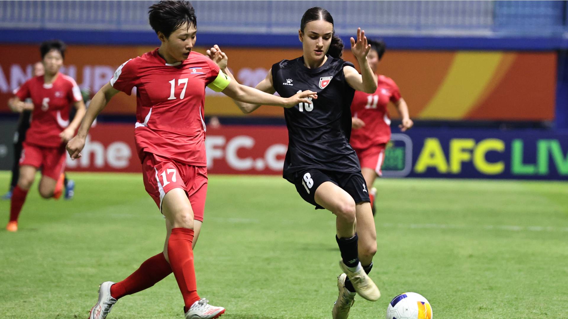 من المباراة الافتتاحية أمام كوريا الشمالية