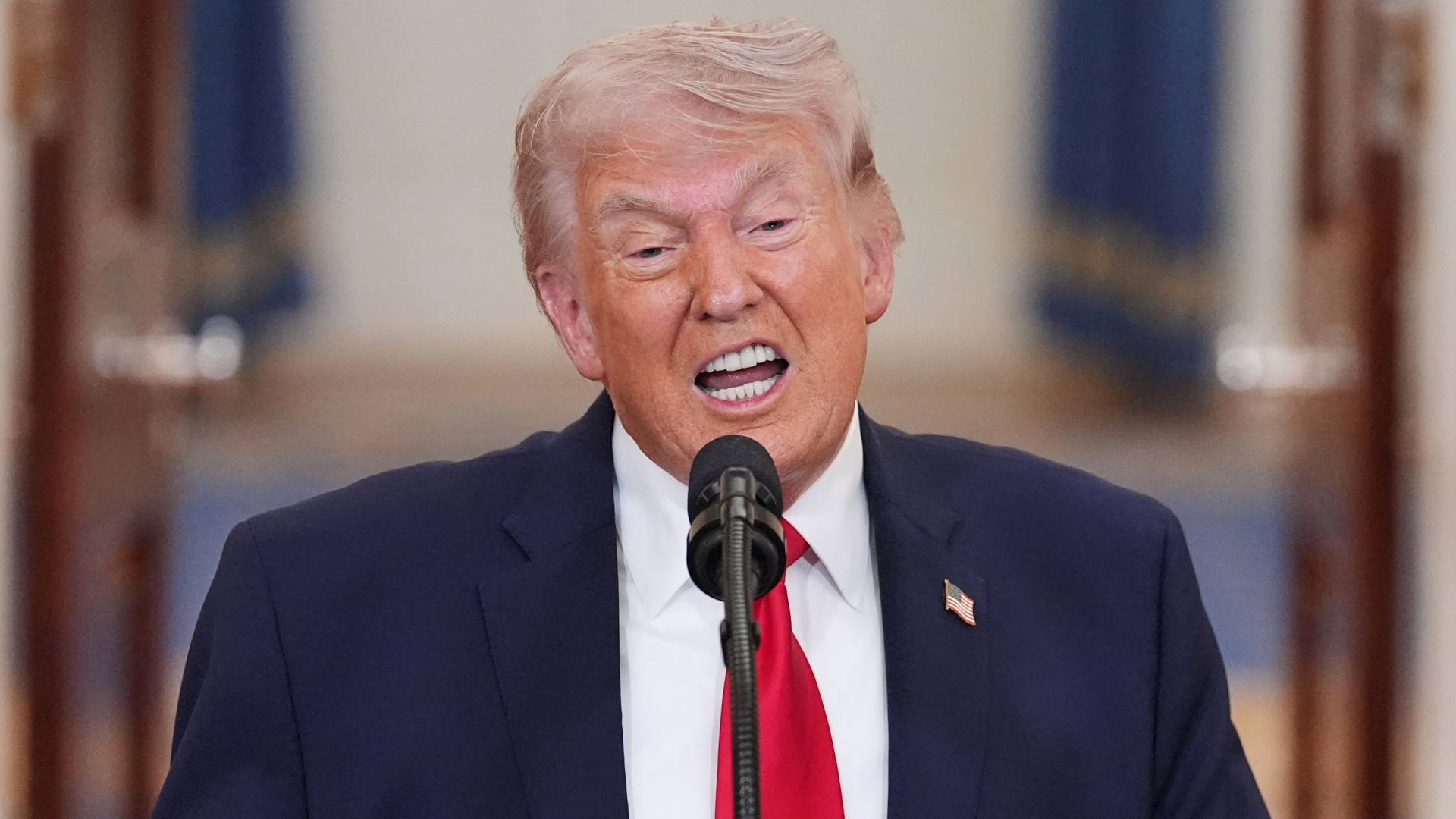 الرئيس الامريكي دونالد ترمب