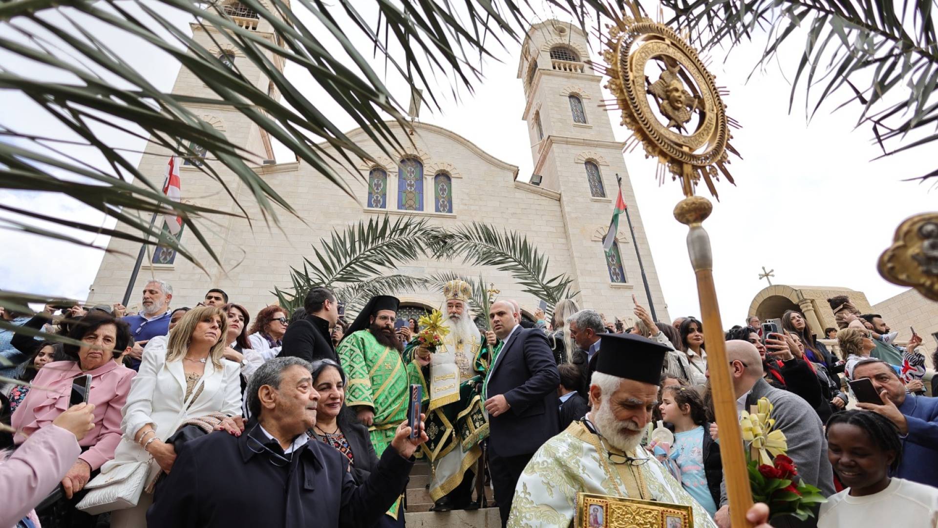 أحد الشعانين في الأردن