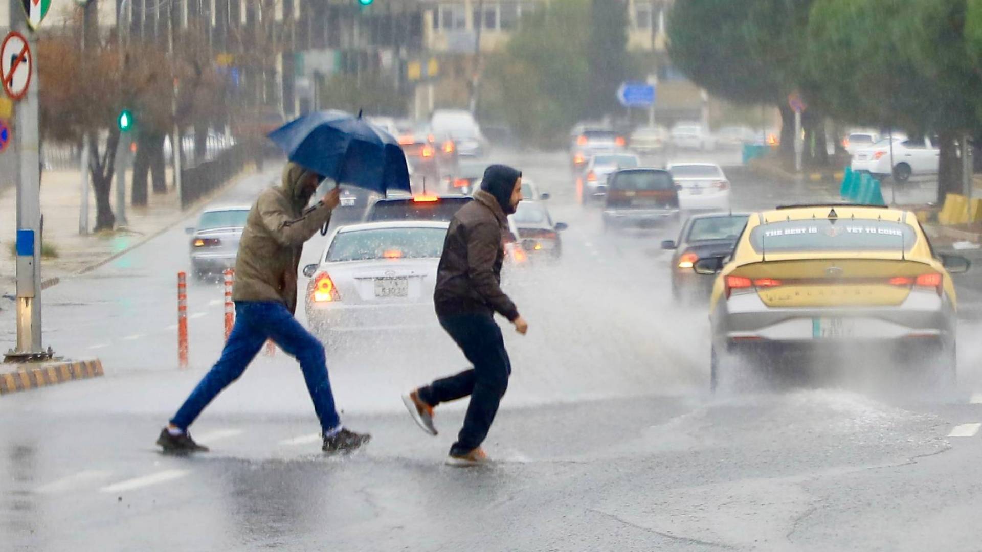 الأمطار في الأردن
