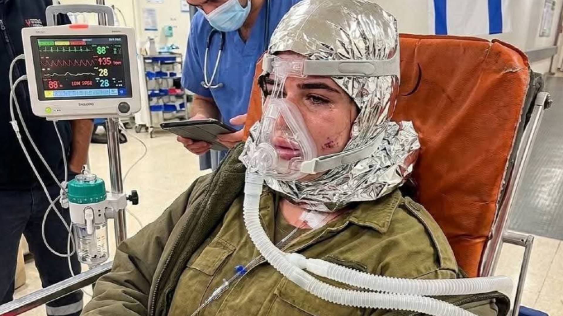 صورة متداولة للمجندة "الإسرائيلية"