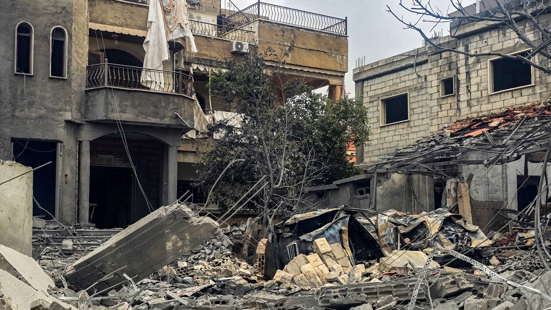 اضرار غارة للاحتلال على جنوب لبنان