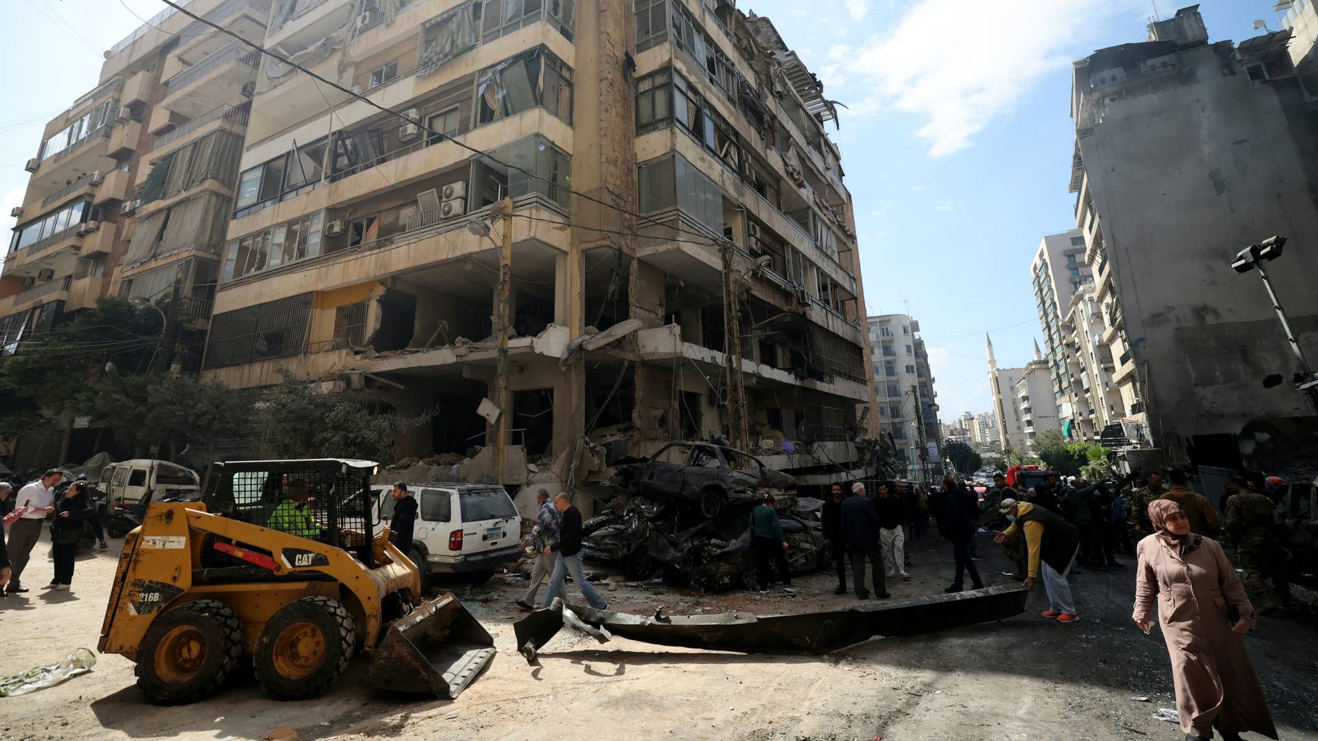 الدمار في لبنان