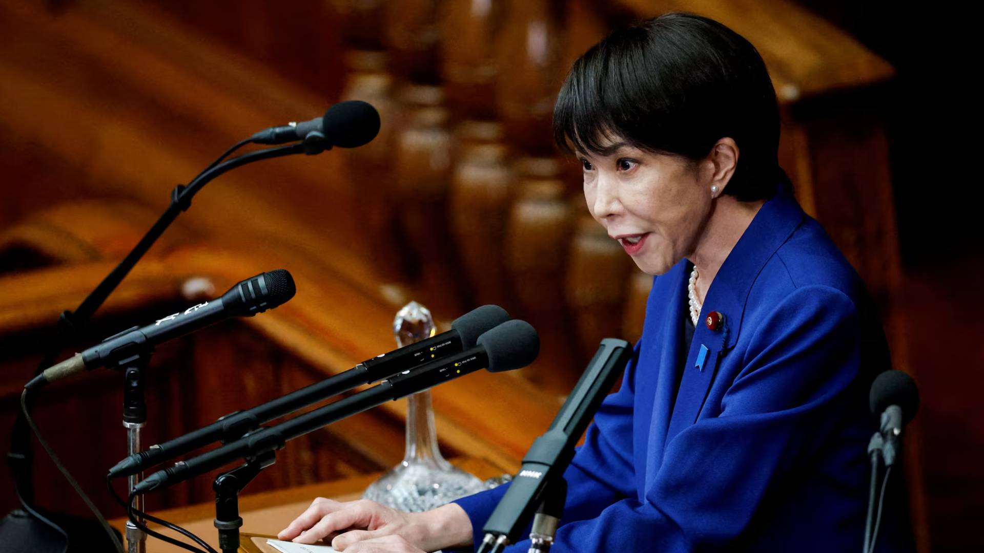 رئيسة الوزراء اليابانية