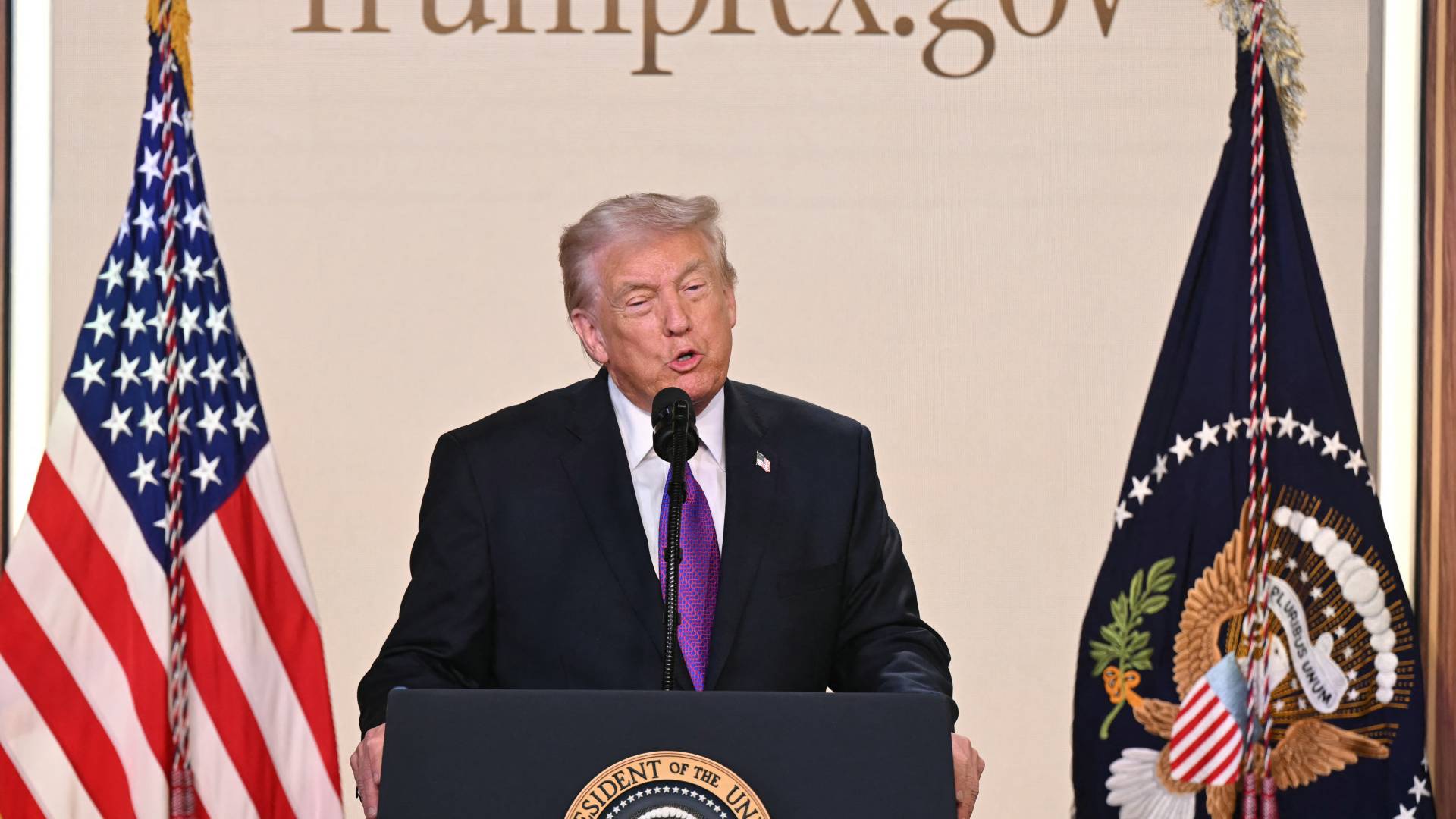 الرئيس الأمريكي دونالد ترمب