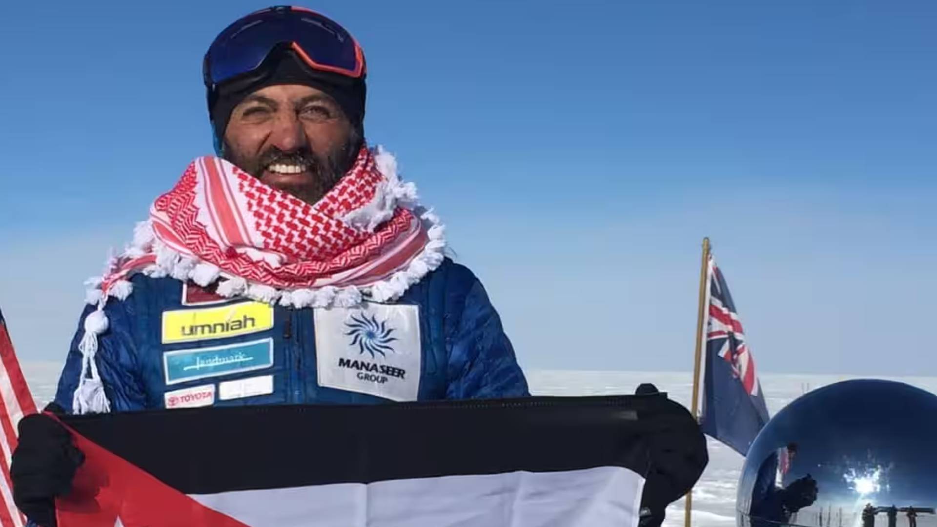 المتسلق الأردني العالمي مصطفى سلامة