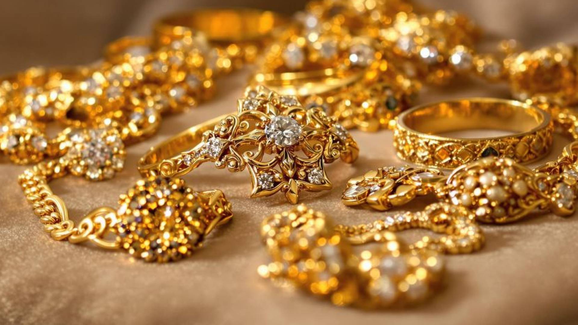 مجوهرات ذهبية