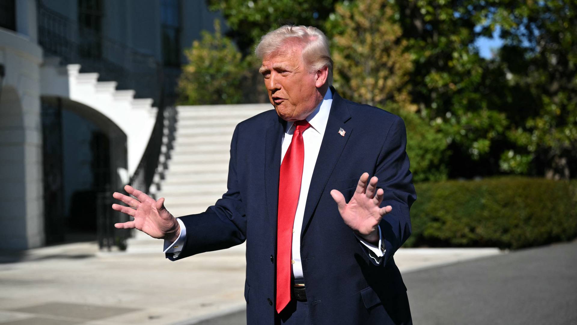 الرئيس الامريكي دونالد ترمب