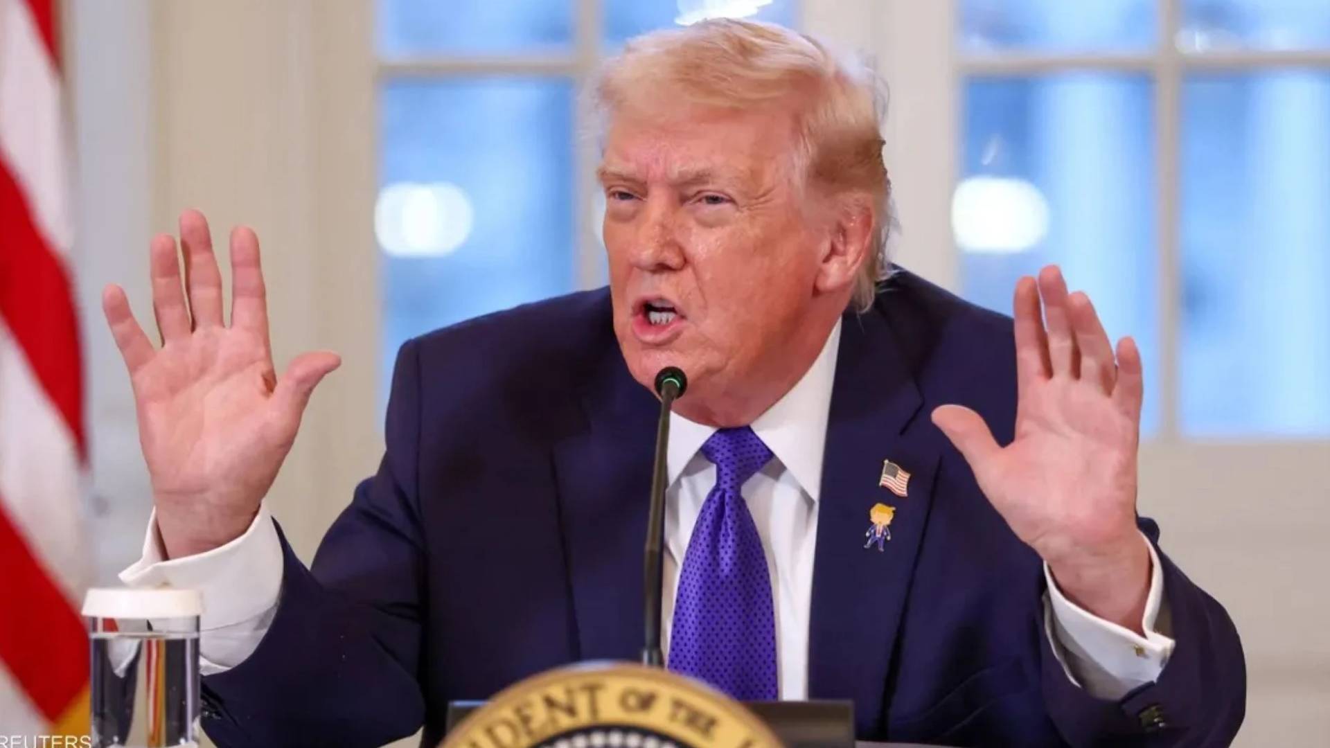 الرئيس الأمريكي دونالد ترمب