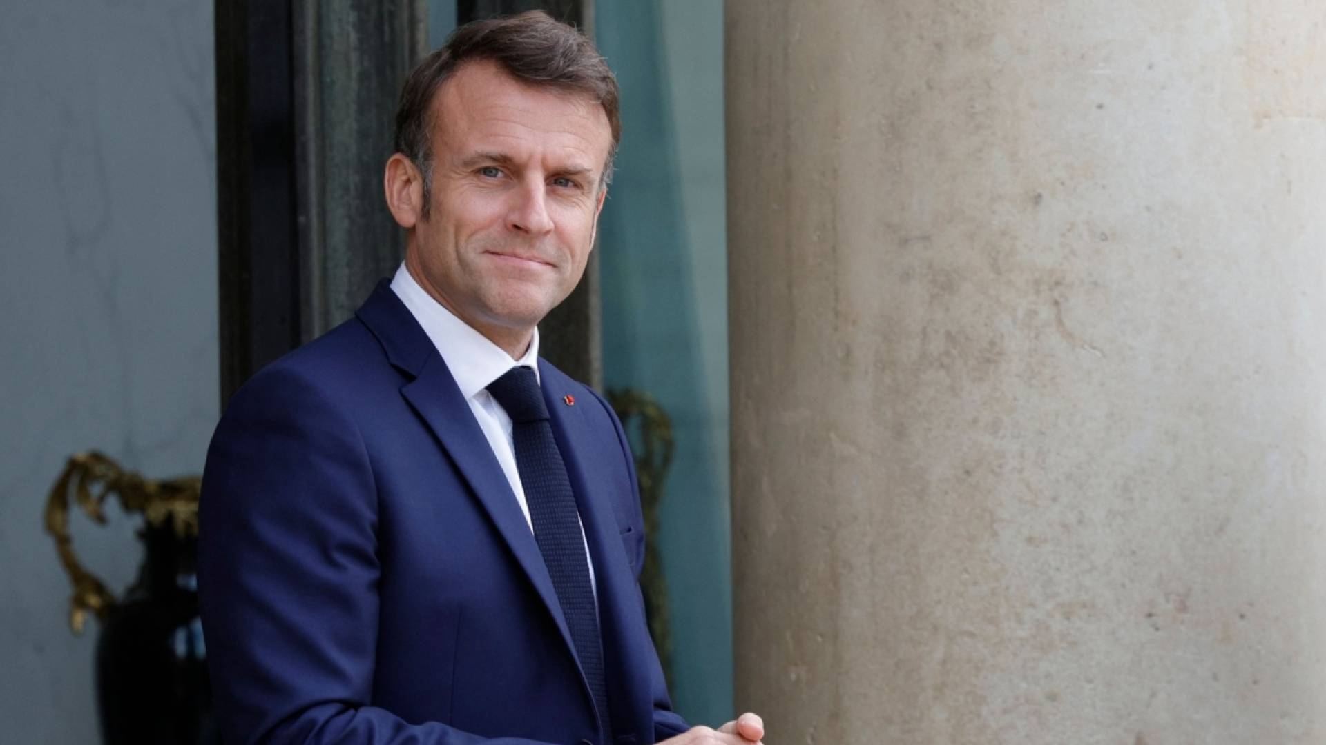 الرئيس الفرنسي إيمانويل ماكرون