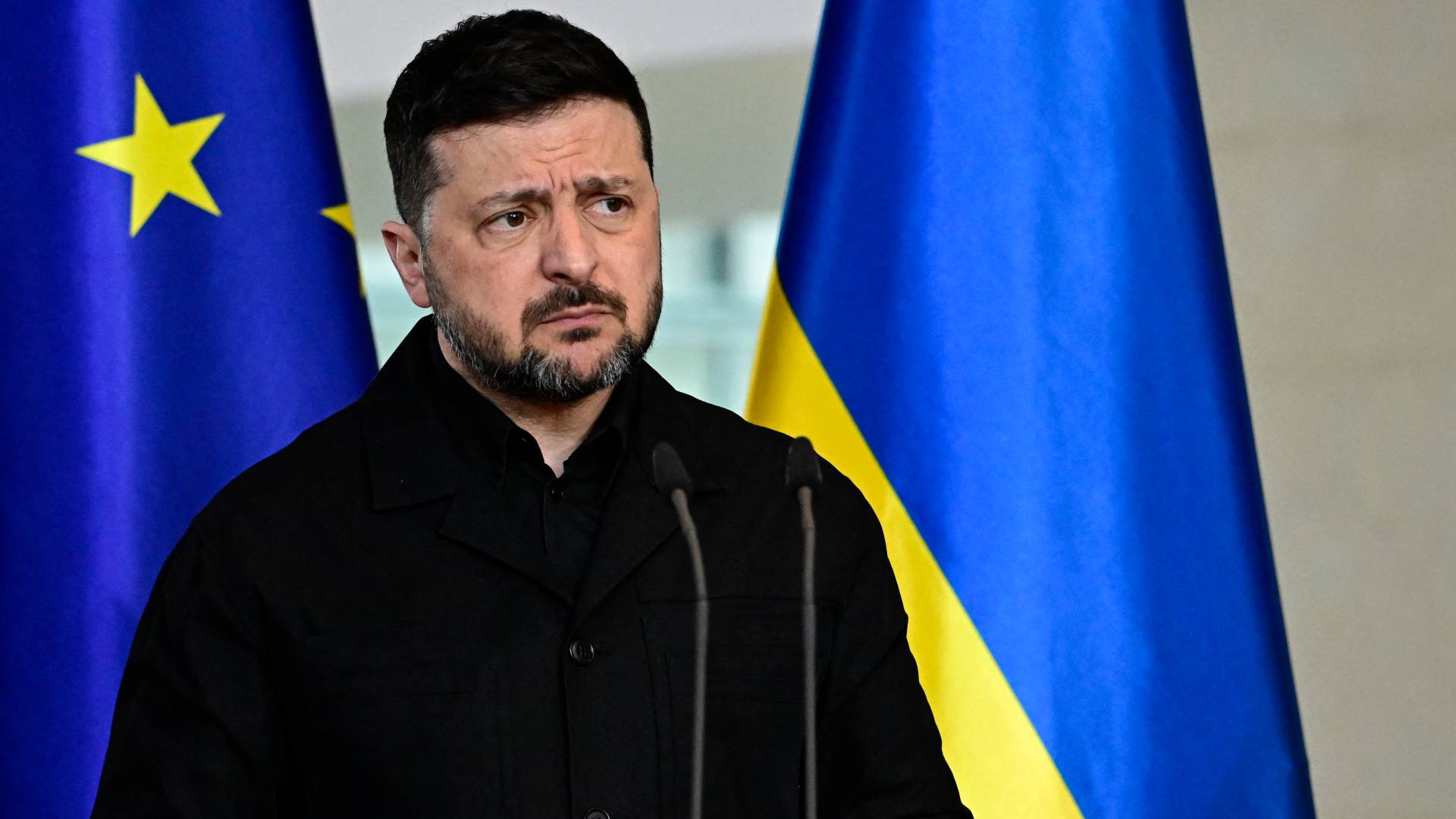 الرئيس الأوكراني فلاديمير زيلينسكي