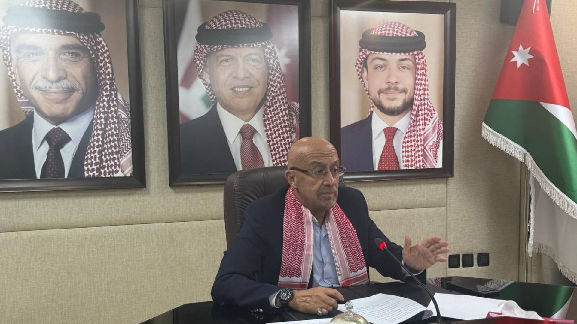 وزير المياه والري المهندس رائد أبو السعود،