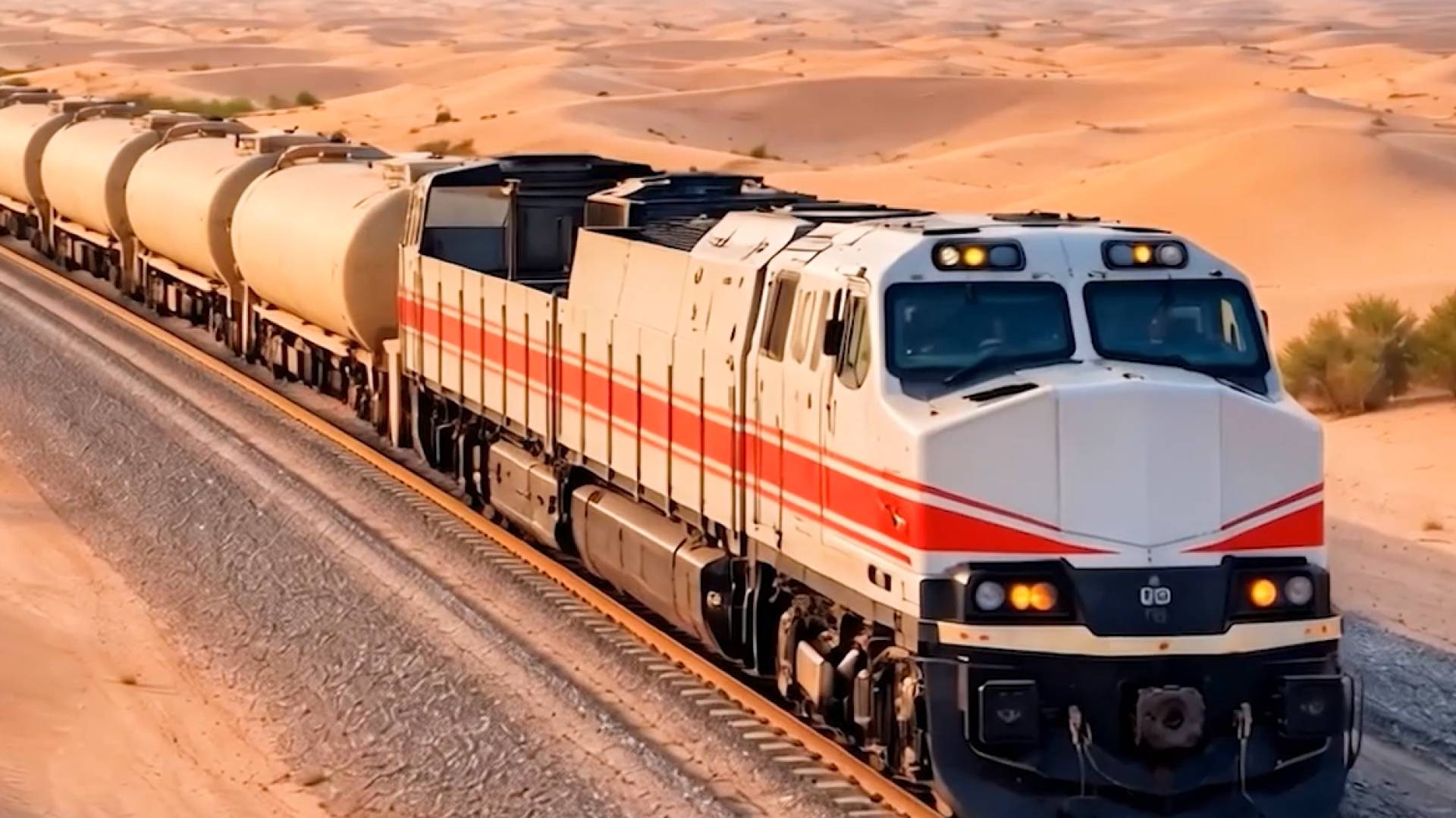 صورة تعبيرية لسكة حديد ميناء العقبة