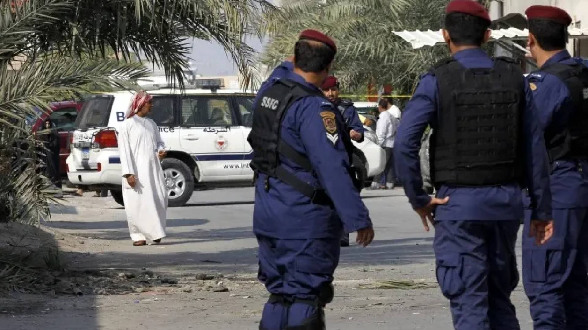 عناصر من الشرطة البحرينية