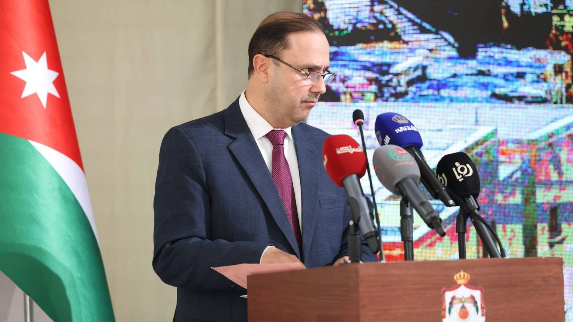 وزير الاتصال الحكومي محمد المومني