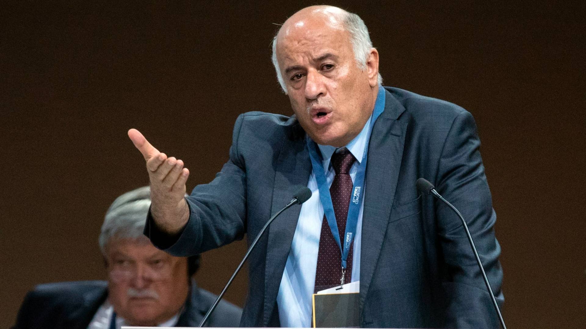 رئيس الاتحاد الفلسطيني جبريل الرجوب