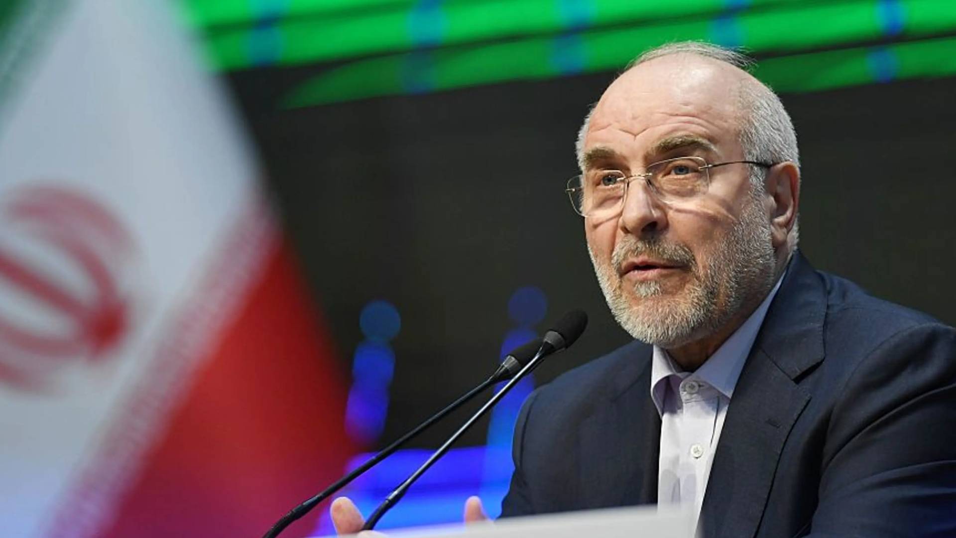 رئيس مجلس الشورى الإيراني قاليباف