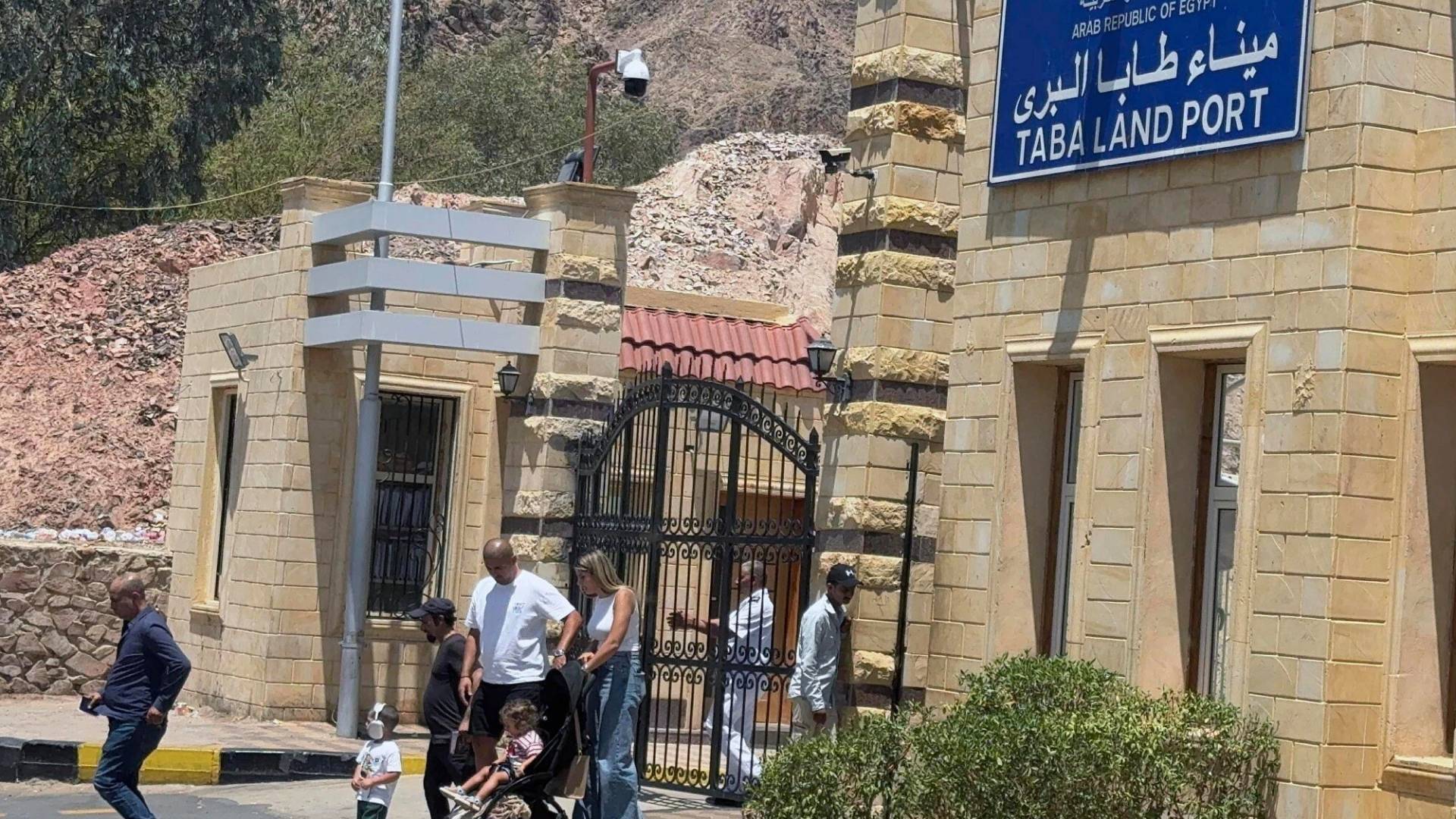 ميناء طابا البري