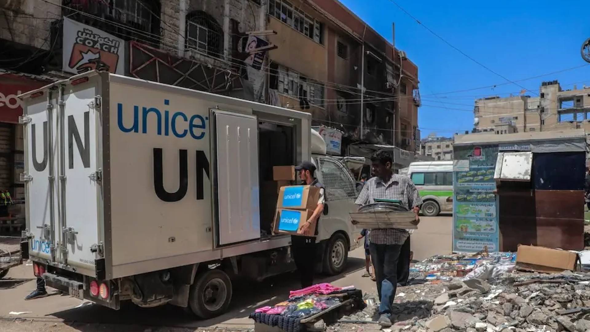 "اليونيسيف" بغزة
