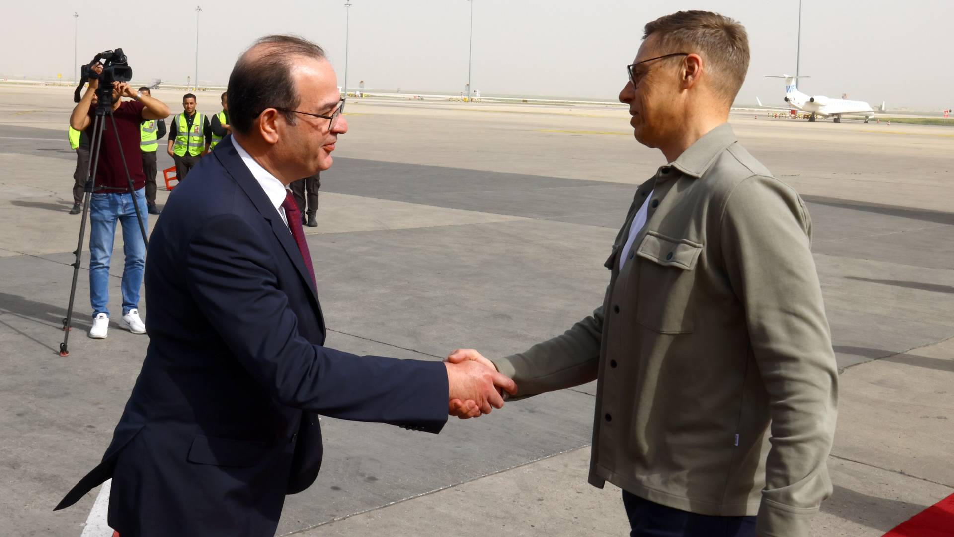 صور من استقبال رئيس فلندا