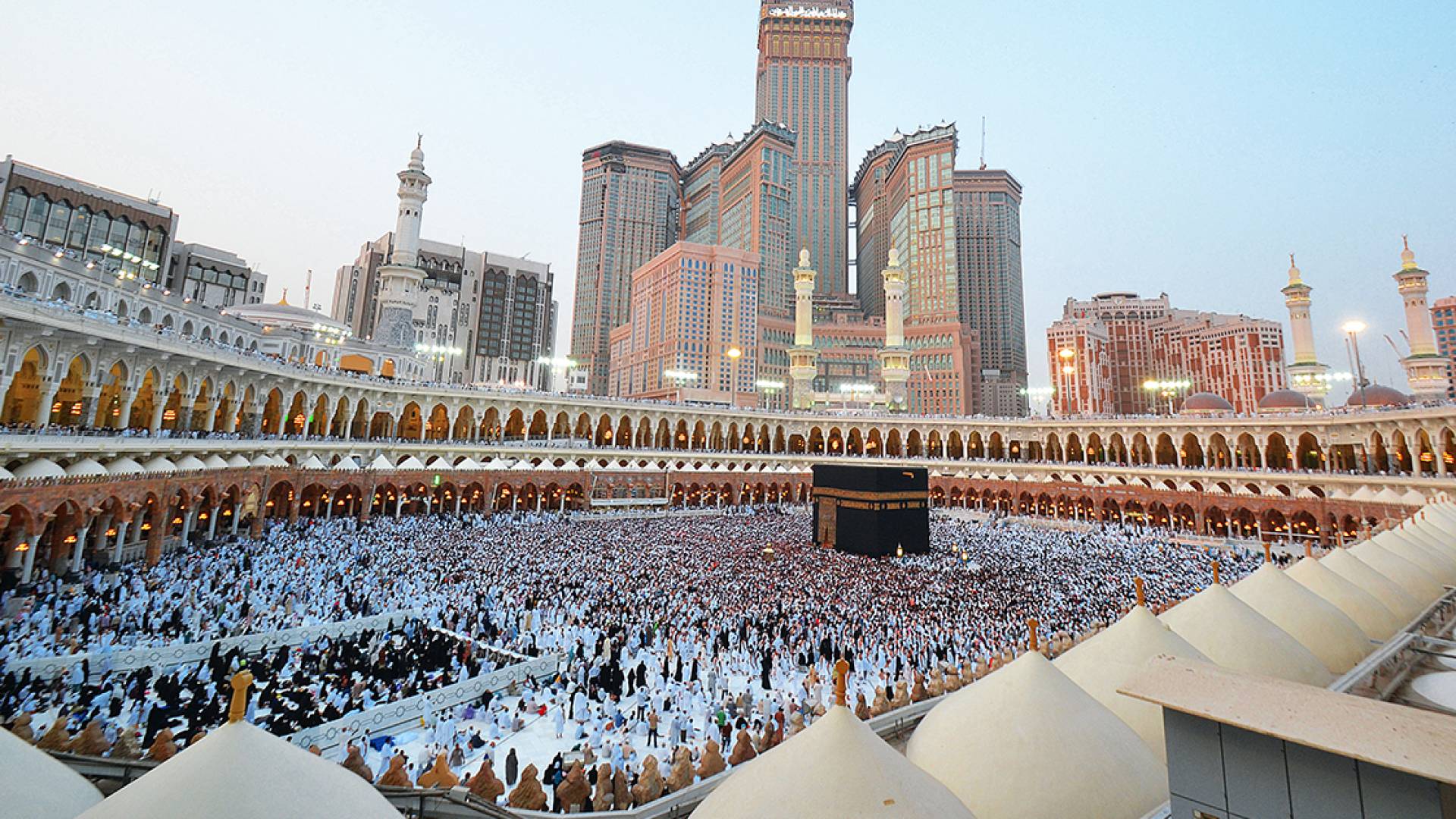 الحجاج في مكة المكرمة