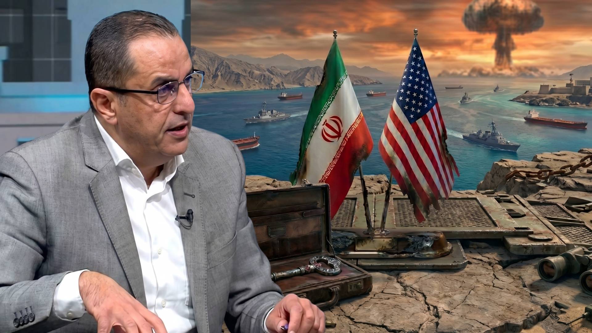 الخبير العسكري والاستراتيجي، نضال أبو زيد